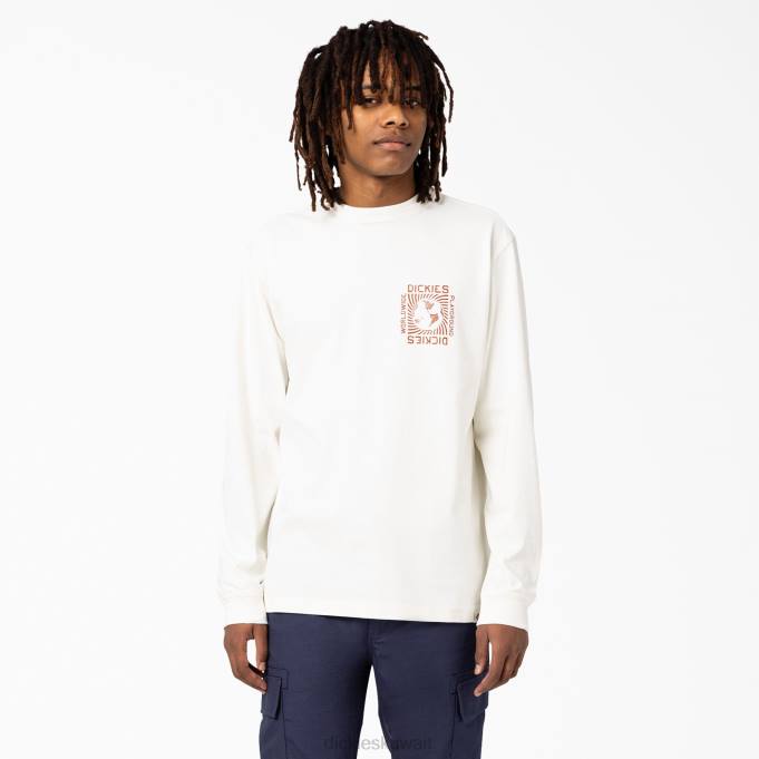 Dickies رجال تيشيرت ماربوري بأكمام طويلة أبيض (wh) ثياب 8444921