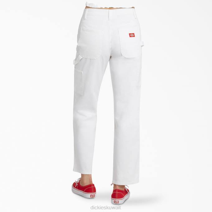 Dickies أطفال سروال نجار ملائم للاسترخاء للصغار أبيض (wht) ثياب 84441884